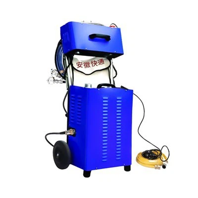 KT-203 Double Shafts Work Together Tube Cleaner Machine